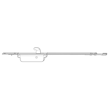 Средний запор c крюком NT/NX ROTO FRANK 365300 | Оконная фурнитура