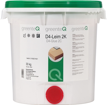 Клей greenteQ D-4 2K двухком. (30 кг) 180.023/0002 | Химия
