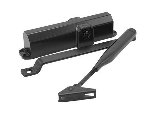 Доводчик DORMA TS Compakt EN2/3/4 черный, с тягой дормакаба Евразия 67010119 | Дверная фурнитура