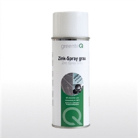 Спрей цинковый (99%) серый greenteQ 400ml Спреи для металлических поверхностей, Спреи