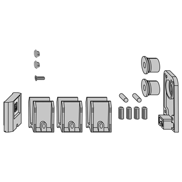 Аксессуары для HS-H нижние низкие SIEGENIA Poland PMZB0300-021010 | Профили и уплотнители