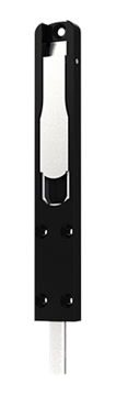 Шпингалет дверной 25 mm ALU черный (145 mm) MEDOS 802.9005.M.2500H | Дверная фурнитура