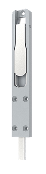 Шпингалет дверной 25 mm ALU серый (145 mm) MEDOS 802.9006.M.2500H | Дверная фурнитура