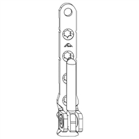 Нижняя петля на раме усилен. ROTO NX P3/150 Петли для окон ROTO NT, ROTO NT,KSR