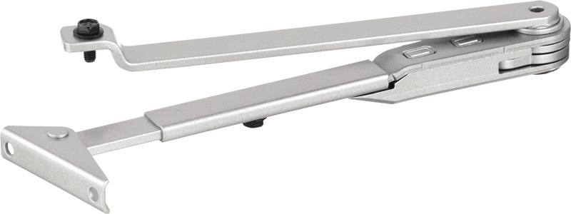 Тяга рычажная TS 1000/1500 с мех.фиксац. silver ГЕЦЕ РУС GEZ.101815 | Дверная фурнитура