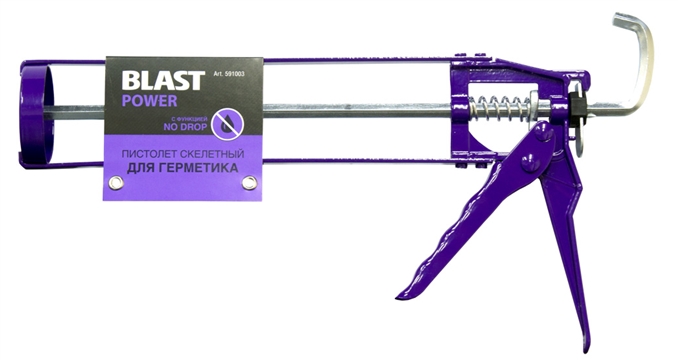 Пистолет для гермет. скелет. Blast Power no-drop PGP1 | Инструменты / Оборудование / Рабочая одежда
