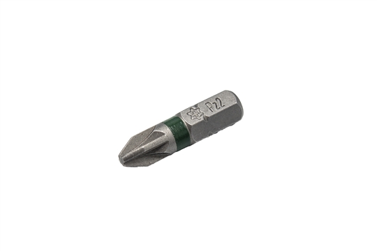 Бита greenteQ PZ2 25 mm (упак.10шт.) 217.271/6341 | Крепёжные материалы