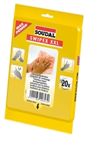 Очищающие салфетки Soudal Swipex XXL (20шт)  Очиститель, Химия
