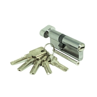 Евроцилиндр с вертушкой DORMA CBR-1 65/35G НИКЕЛЬ Профильные цилиндры, Дверная фурнитура