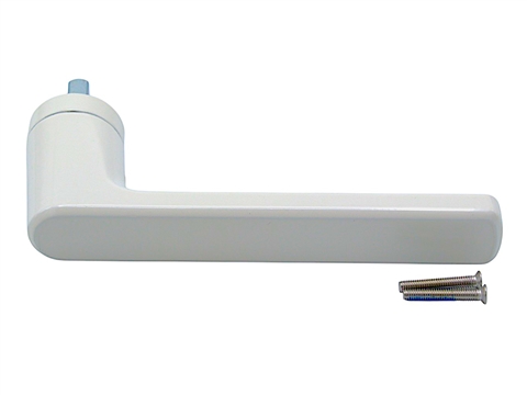 Ручка оконная (невидимое крепление) L-24 белый LFZS13-L25W | Оконная фурнитура