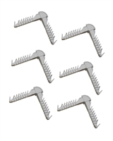 Уголок пластик. 9,5 мм (WarmexPro) серый(1025 шт) Соединители для дистанционной рамки, Комплектующие для стеклопакетов