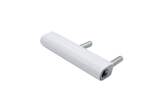 Накладка нижней петли створки, белая RAL9016 Фурпром 189.240.000.000 | Оконная фурнитура