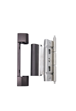 Петля дверная роллерная для ПВХ R1 коричневая 8019 TRB.R1.8019 | Дверная фурнитура