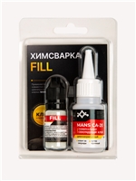 Клей -сварка в блист.:MANS CA-20+Fill15гр Клеи цианакрилатные (секунда), Клея