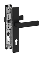 Нажимной гарнитур DUBLIN EDGE L92-37 RAL9005 Нажимные гарнитуры, Дверная фурнитура