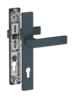Нажимной гарнитур DUBLIN EDGE L92-37 RAL7016 Нажимные гарнитуры, Дверная фурнитура